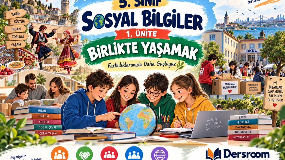 5. Sınıf Sosyal Bilgiler 1. Ünite Bağlam Temelli Sorular ve LEC Örnekleri | Dersroom