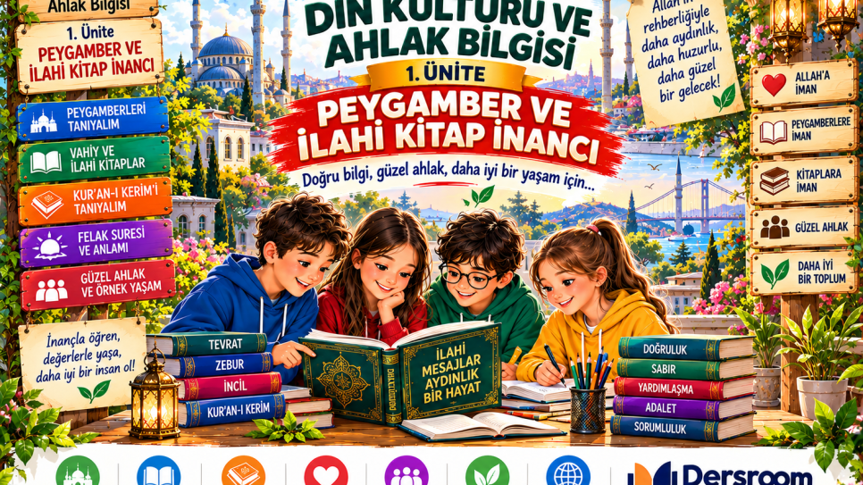 6. Sınıf DKAB 1. Ünite Bağlam Temelli Sorular ve LEC Örnekleri | Dersroom