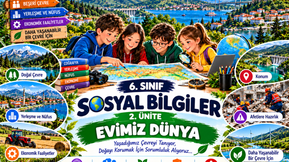 6. Sınıf Sosyal Bilgiler 2. Ünite Bağlam Temelli Sorular ve LEC Örnekleri | Dersroom