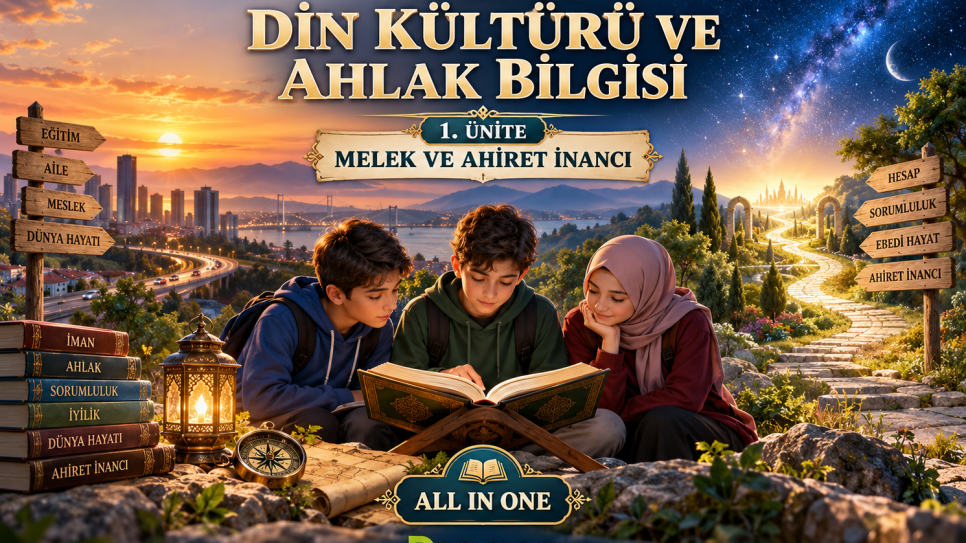 7. Sınıf Din Kültürü ve Ahlak Bilgisi 1. Ünite Bağlam Temelli Sorular ve LEC Örnekleri | Dersroom