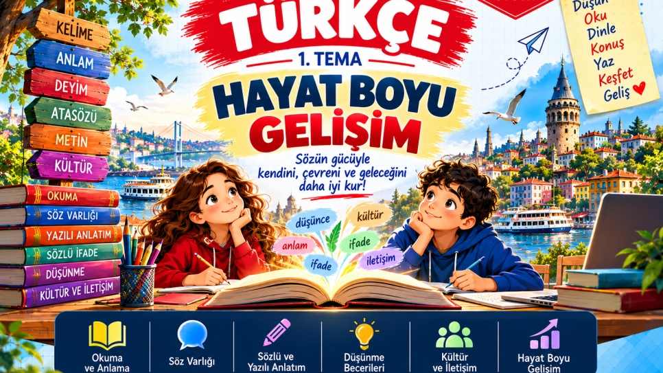 7. Sınıf Türkçe 1. Ünite Bağlam Temelli Sorular ve LEC Örnekleri | Dersroom